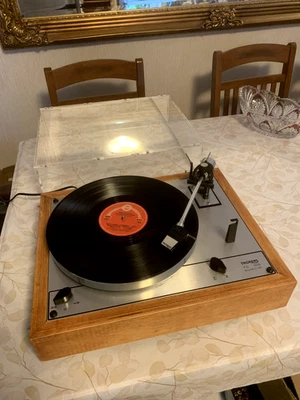 Thorens TD 165  Special, mit Micro Seiki LM-20. Unikat, +13LP,s Jazz Sammlung !  - Bild 1 von 4