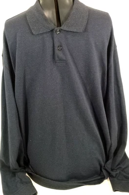 Arrow-Camisa Polo Clásica Hombre Manga Larga-2XL XXL-azul-casual Foto 1 de 4