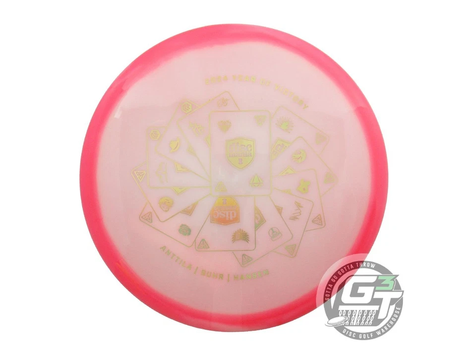 NEW DiscMania [VICTORY] Glow Horizon C-Line PD 173g Red-White Driver Disc - Изображение 1 из 1