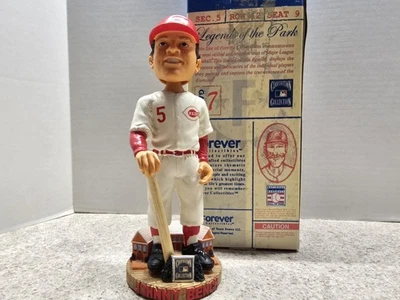 Johnny Bench Cincinnati Reds MLB 2002 FOCO #'d Bobblehead NIB Cooperstown Collec - Image 1 of 4