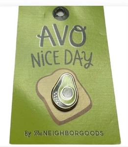 Nuovissima - Spilla smaltata avocado Avo Nice Day di: The Neighbors - Foto 1 di 2