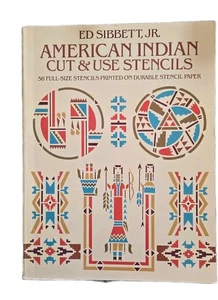 American Indian Cut & Use Stencils NEW - Picture 1 of 5