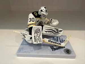 TIM THOMAS Signed Autograph NHL Mcfarlane NHL Action Figure Boston Bruins - COA - Picture 1 of 6