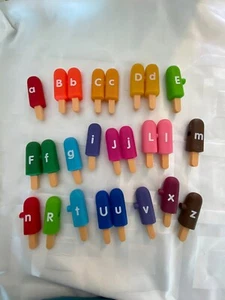 Alphabet Ice Pops Set di puzzle abbinati - Foto 1 di 2