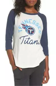 Junk Food Womens NFL Tennessee Titans Music City Raglan Shirt New Small - Picture 1 of 3