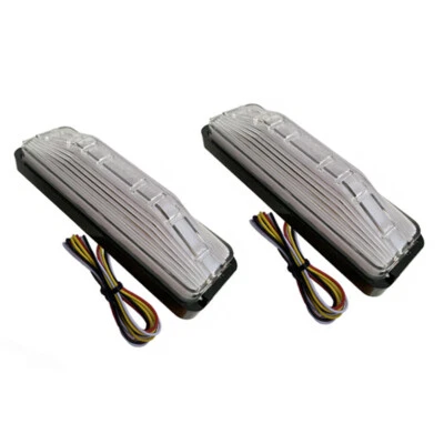 LED Car Signal Turn Light Scanning Side Marker Tail Lamp Brake Warning  Lights  - Image 1 of 4