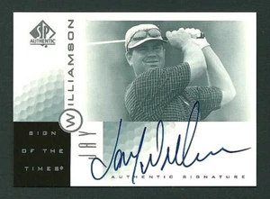 Jay Williamson 2001 SP Authentic Sign Of The Times Autograph Card - Picture 1 of 1