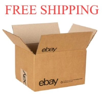 eBay-Branded Boxes With Black Color Logo 12" x 6" x 6" FREE SHIPPING - Image 1 of 4