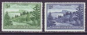 Norfolk Island 1959 SC 23-24 MH Set - Picture 1 of 3