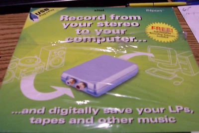 XITEL INport -  BRAND NEW, Record from your stereo to your computer - Image 1 of 4