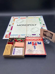 Antique Parker Brothers Monopoly Board Game - Picture 1 of 10