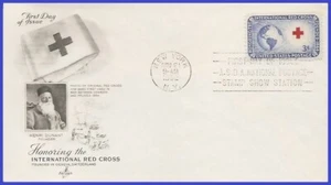 USA4 #1016 U/A ARTCRAFT FDC International Red Cross - Picture 1 of 1