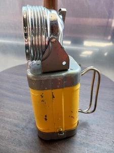 JUSTRITE MFG. Railroad Mining Flash Light Lantern Metal Made in USA No Battery - Picture 1 of 5