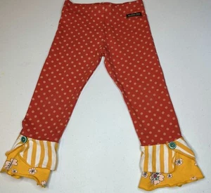 Matilda Jane Girls MJ Pants (red polka dot w/yellow bottoms) (6) - Picture 1 of 5