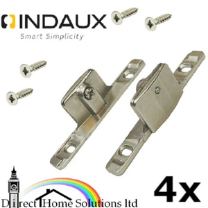 4 par de soportes de fijación delanteros genuinos para cajón de cocina INDAUX + tornillos de fijación - Imagen 1 de 12