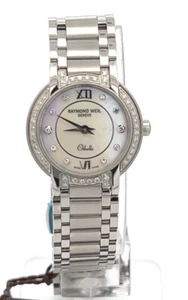 RAYMOND WEIL Othello Mother of Pearl Ladies Watch 2321-STS-00985 - Picture 1 of 6