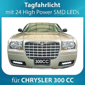 LED Tagfahrlicht CHRYSLER 300CC mit STEUERUNGS- & DIMMFUNKTION Eintragungsfrei - Bild 1 von 3