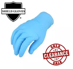 Pack of 2000 Nitrile Glove 4 Mil Powder Free Blue (Non-Vinyl, Non-Latex) Size: S - Picture 1 of 6