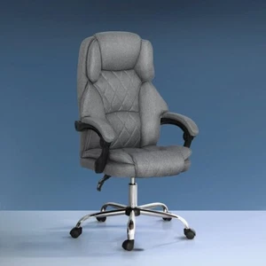 Ergonomic Office Chair, Leather Executive Desk Computer High Back Gaming Chairs - Picture 1 of 5
