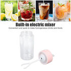 Electric Protein Shaker Bottle 300ml Automatic Mixing Auto Stirring Mug Pink RMM