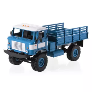 B-24 Blau 2.4G 1/16 GAZ-66 Militär 4WD RC Truck Offroad LKW RTR / KIT - Bild 1 von 7