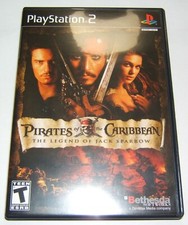 PS2 PIRATES of the CARIBBEAN The Legend of Jack Sparrow Video Game