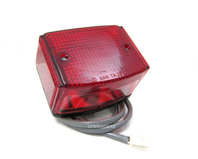 Rear Taillight Tail light Brake light for 1980-1991 Suzuki FA50 Shuttle Moped  - Image 1 of 3