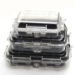 Transparent Camping Box ABS Waterproof Toolbox Durable Sealed Storage Box - Picture 1 of 12