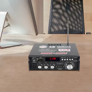 Bluetooth 600W Mini Power Audio Verstärker Amplifier HiFi Bass AMP MP3 FM USB SD - Bild 1 von 14