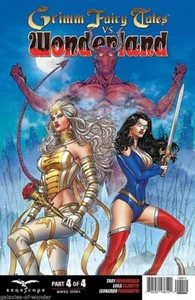 Grimm Fairy Tales Vs Wonderland #4 (cubierta 4A) ~ Zenescope - Imagen 1 de 1