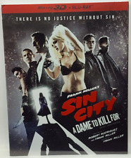 Frank Miller's Sin City: A Dame to Kill For (3D Blu-ray + Blu-ray, 2014, Import)