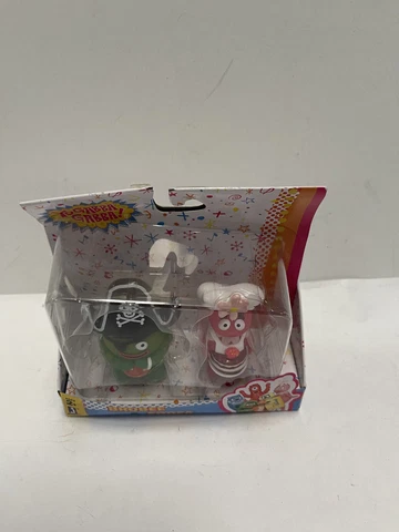 Yo Gabba Gabba Pirate Brobee & Baker Foofa Figures Brand New Cover