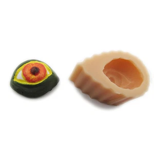 3D 1 Inch Eye Food Grade Silicone Mold Fondant Cake Decorating Tool. Craft Molds - Picture 1 of 2