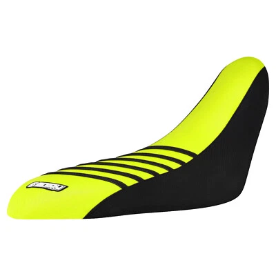 Чехол на сиденье Yamaha Raptor 700 700 R 2006-2024 ЧЕРНЫЙ / НЕОНОВЫЙ ЖЕЛТЫЙ / ЧЕРНЫЙ #193 - Изображение 1 из 4
