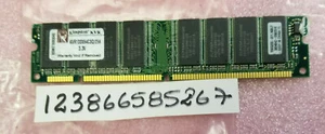 256MB  SDR SD SDRAM  PC133 133  SYNCH DUAL RANK  2RX8 16X8  168PIN NON-ECC UDIMM - Picture 1 of 1