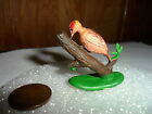 Vintage Miniature Plastic Woodpecker 1 1/4' x 1 1/4' 