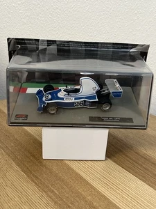 Altaya 1/43 Scale 91024Q - F1 Ligier JS5 1976 #26 J. Laffite - Blue/White - Picture 1 of 2
