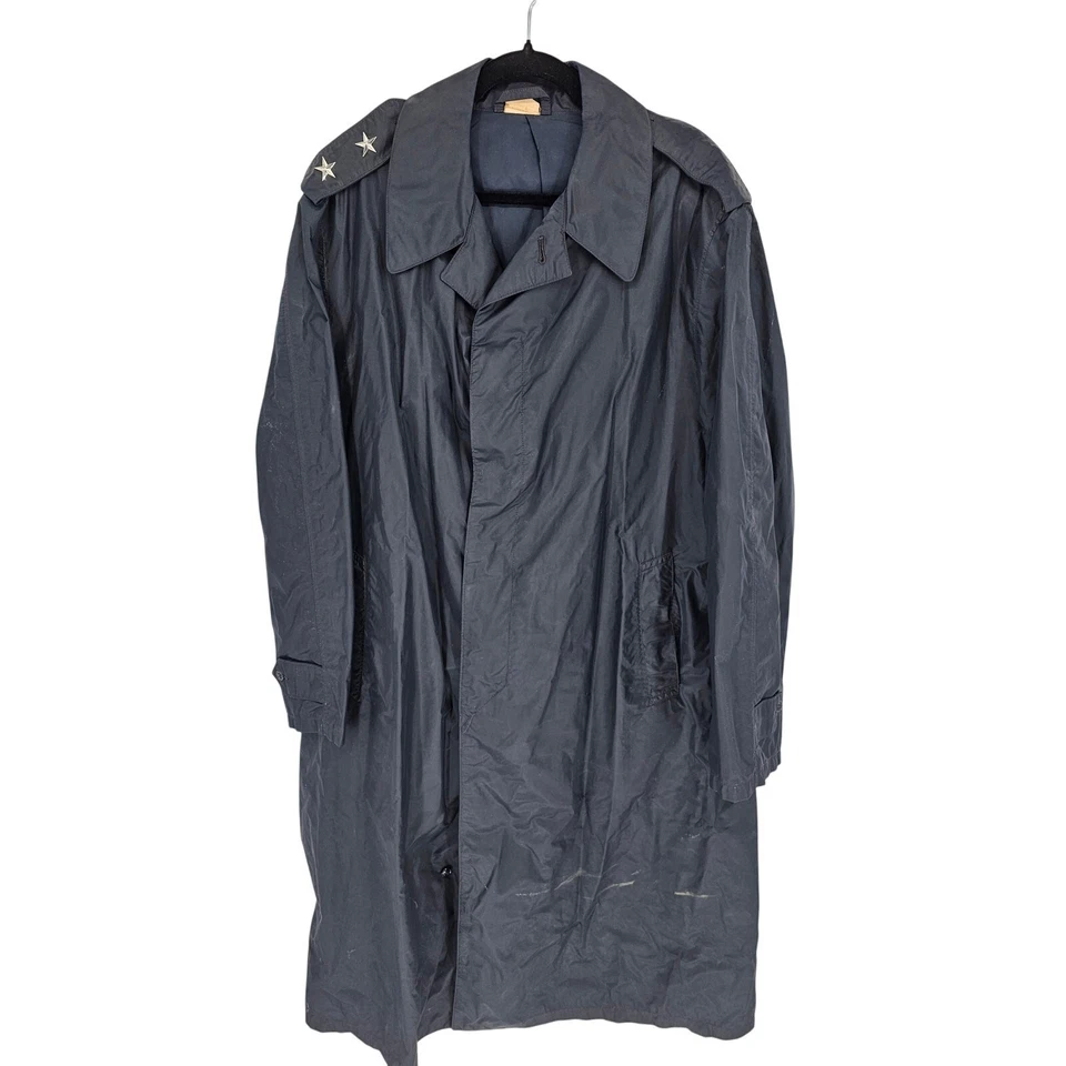 Jaqueta masculina Air Force manga longa com colarinho proteção contra chuva tamanho 44L - Imagem 1 de 4