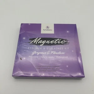 Arishine Magnetic Eyeliner And Eyelash Kit,New sealed box of 5 Magnetic Eyelash. - Picture 1 of 2