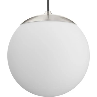 Progress Lighting P500461 Atwell 8"W Mini Pendant - Nickel - Image 1 of 4