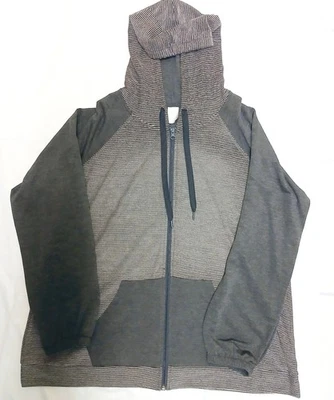 Sudadera con capucha para mujer St Johns Bay Active cremallera completa ligera talla pequeña XL gris Foto 1 de 3