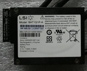 LSI BBU09 LSI00279 81Y4491 BAT1S1P-A For 9265 9271 9285 9266 9286 Raid Battery - Picture 1 of 4