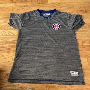 Chicago Cubs True Fan V-Neck Shirt Herren Large - Bild 1 von 10