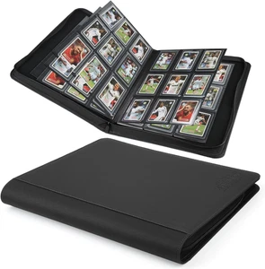 Toploader Binder,Toploader Hard Cases, 9-Pocket Pages Sleeves Hold up 288 Cards. - Picture 1 of 12