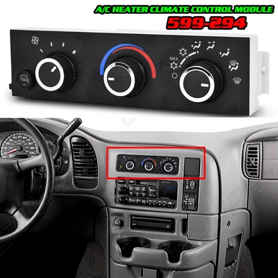 Módulo de control de clima de calefacción de aire acondicionado adecuado para Chevy Express GMC Savana 2500 3500 2008-22 Foto 1 de 4