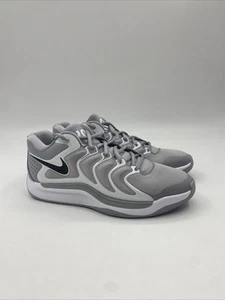 Nike KD17 TB 'Wolf Grey' White FV1307-002 Men's Size 10.5 - Picture 1 of 5