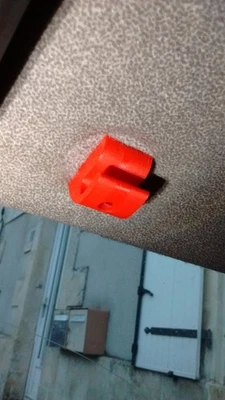 clip parasol repuesto en un coche Renault R21/R19 x2 Foto 1 de 2