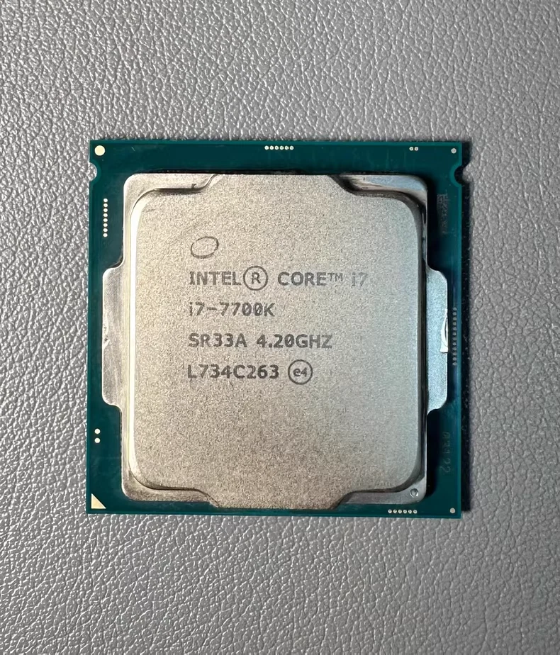 Intel Core I7-7700K Processor (4.2 GHz, Quad-Core, LGA 1151) - SR33A - Image 1 of 1