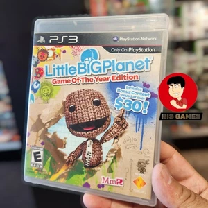 PS3 LittleBigPlanet Game of the Year Edition GOTY W/Manual - Pre-owned - Picture 1 of 7