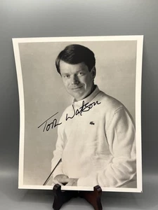 Signiertes Tom Watson 8x10 Golf Foto - Bild 1 von 4